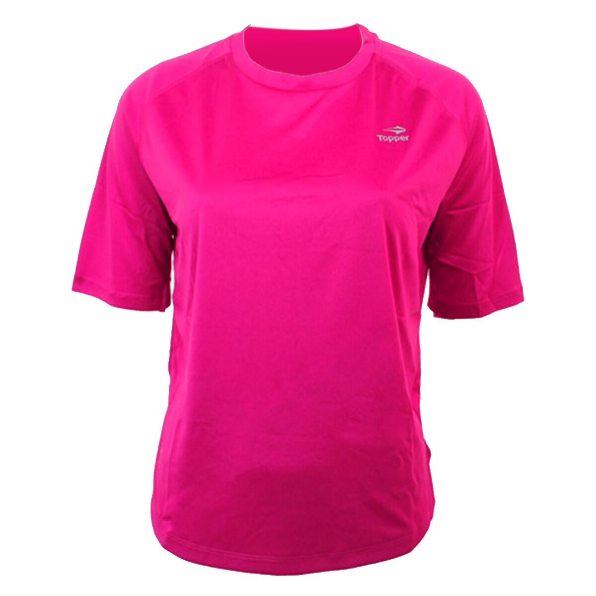 Remera Deportiva Topper Dry Entrenamiento Para Dama - Fucsia 