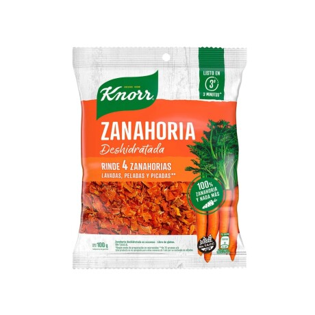 VEGETAL DESHIDRATADO KNORR ZANAHORIA 100G VEGETAL DESHIDRATADO KNORR ZANAHORIA 100G