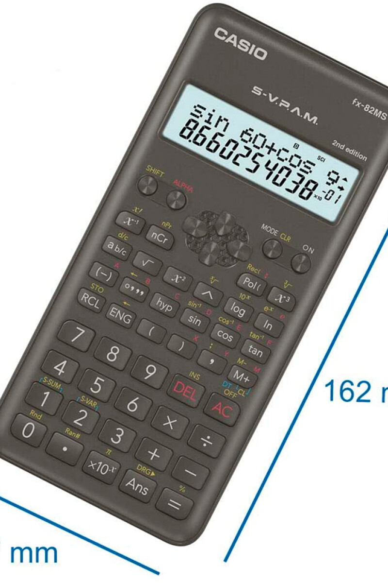 Calculadora Científica Casio FX-82MS 2nd Edition 240 Funciones Calculadora Científica Casio FX-82MS 2nd Edition 240 Funciones