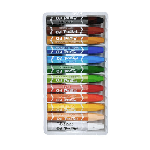 Óleo pastel c/diseño x12 unidades óleo Pastel C/diseño X12 Unidades