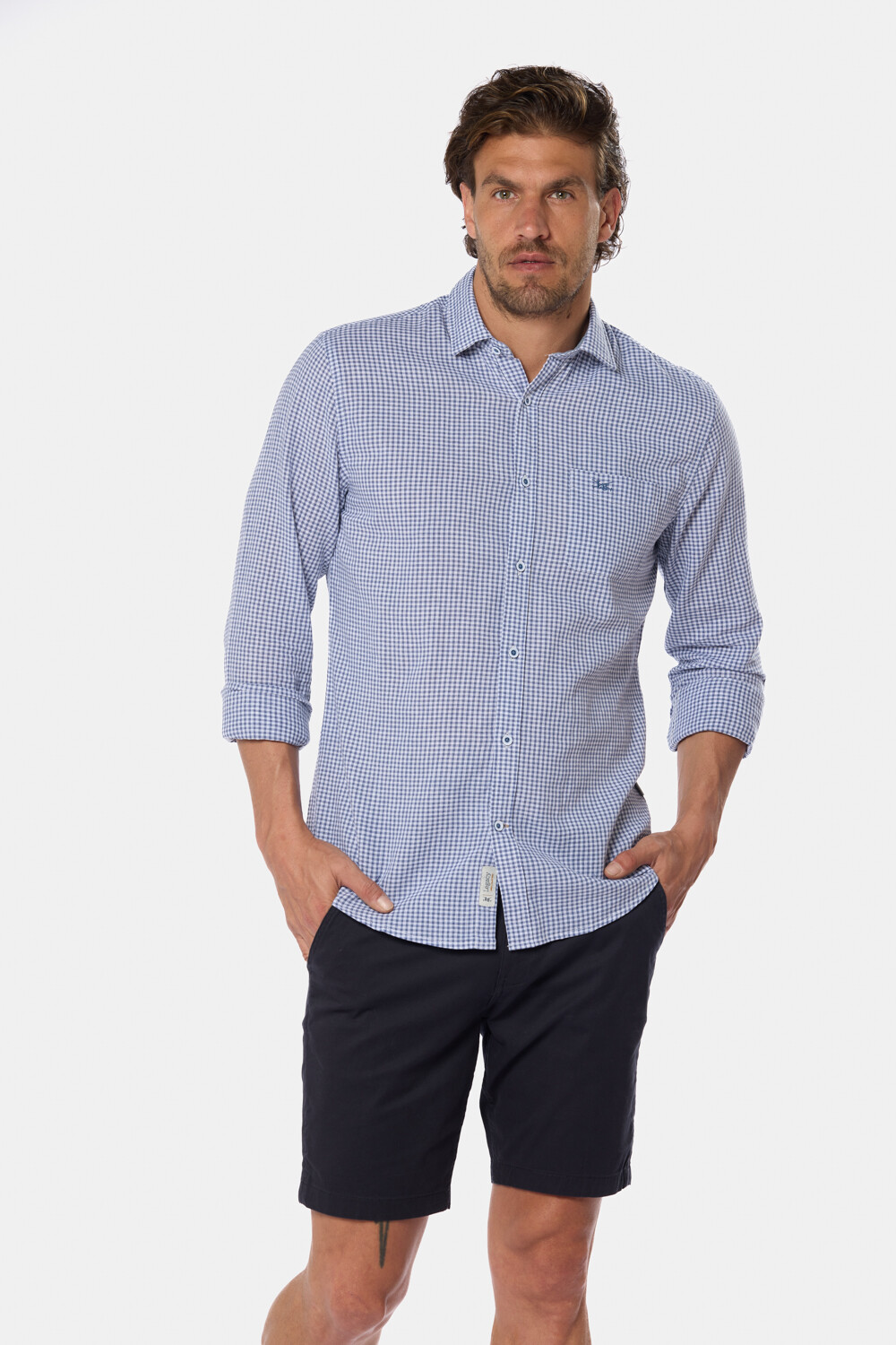 BERMUDA CLASICA Azul