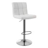 Taburete para bar tipo Sillon Lumax Odo Blanco