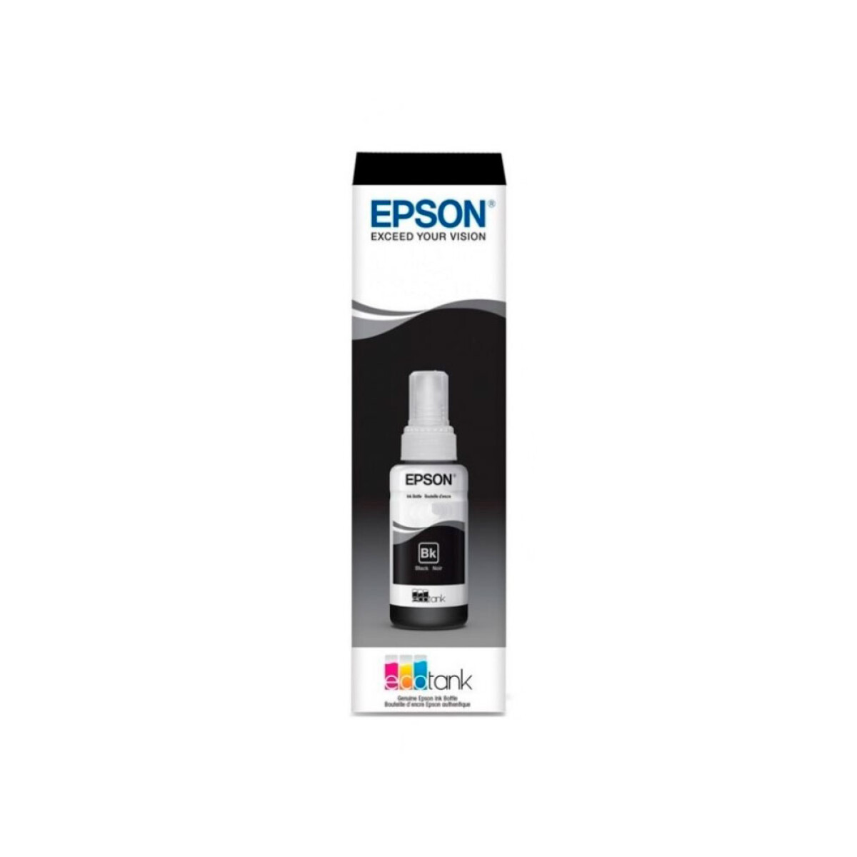 Botella T504 Epson Negra 127ml 