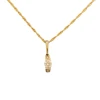 Dije Vintage-Oro bajo-Piedra Zirconia-CP8536 conpiedra