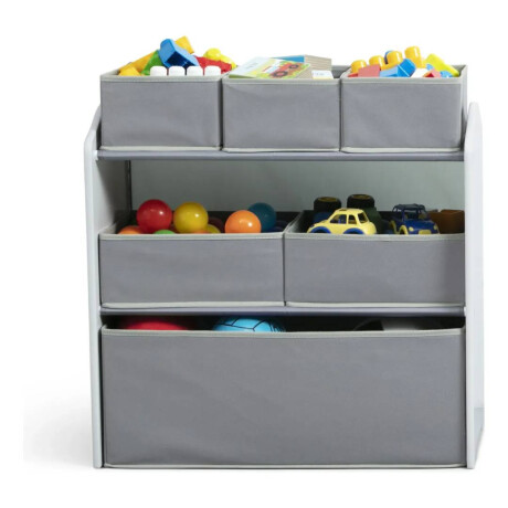 Set juego de mesa y organizador infantil Gris