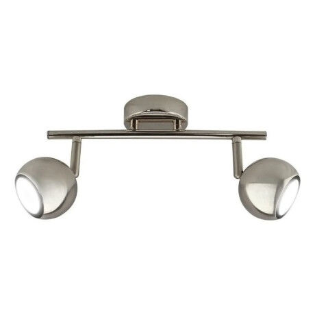 LUMINARIA DE ADOSAR GINA X2 Luminaria de Adosar Gina Doble Orientable Plateado