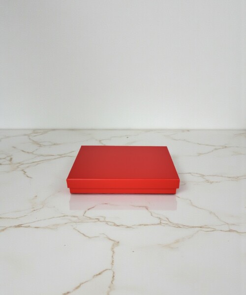 Caja Rigida 17,5 x 27,5 x 4,5 ROJO