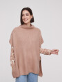 Poncho Amelien Beige Oscuro