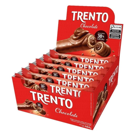 Barquillo Trento Rell x 16 Chocolate
