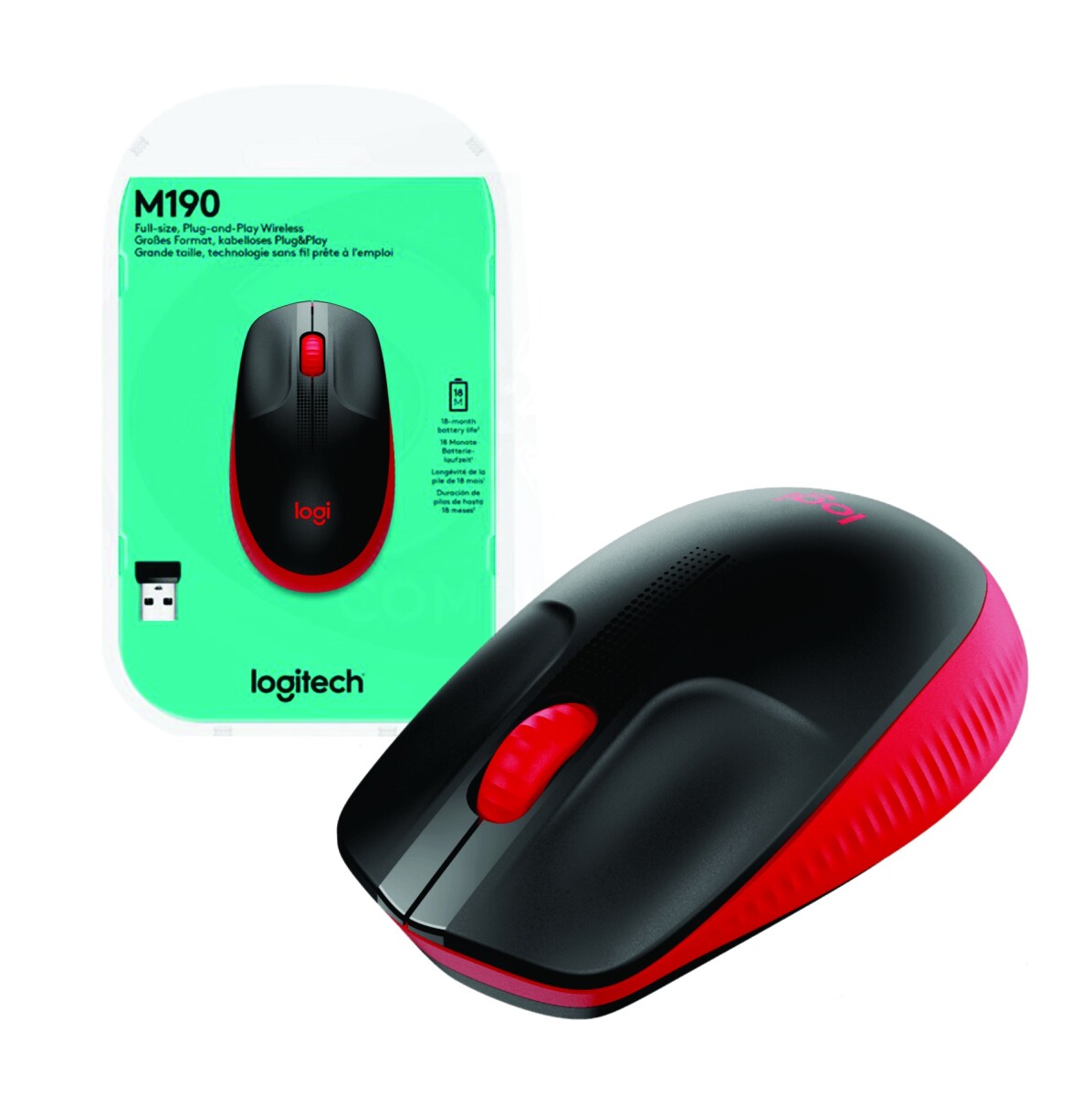 Mouse Logitech M190 