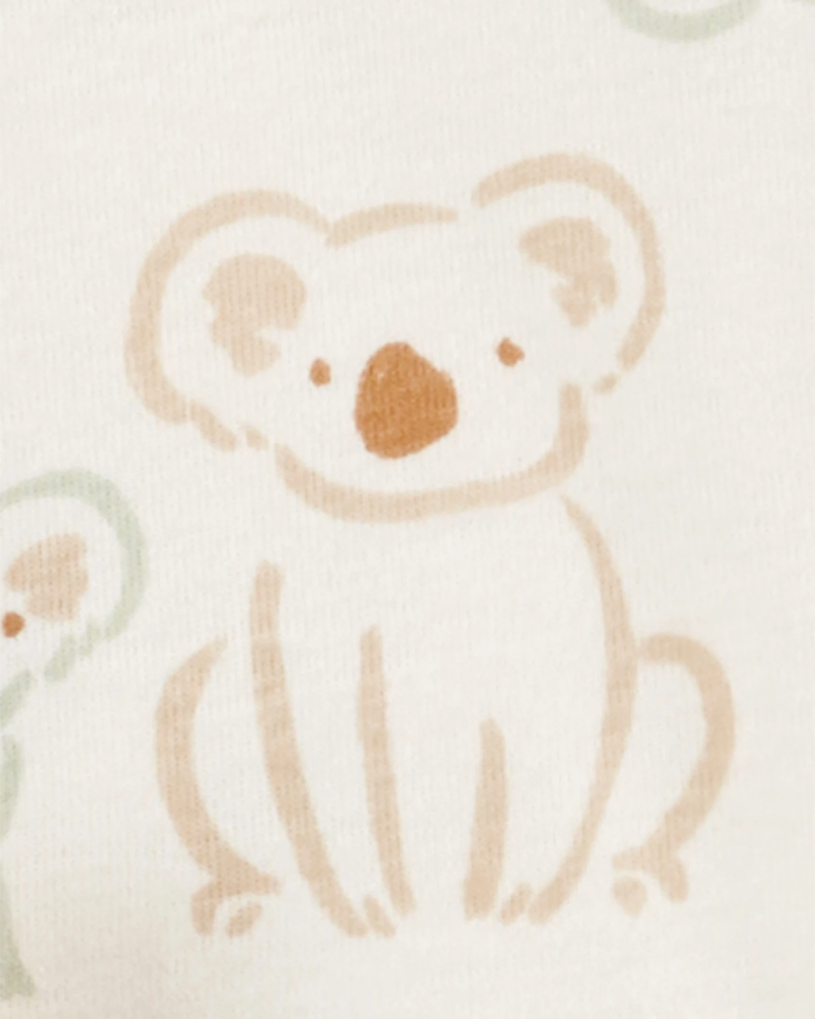 Set tres piezas, campera y pantalón de algodón terry más body de algodón, diseño koala Set tres piezas, campera y pantalón de algodón terry más body de algodón, diseño koala