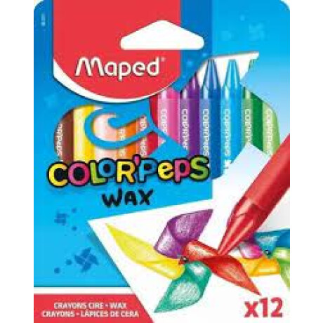 Crayolas Maped Color Peps Wax x 12 un. Crayolas Maped Color Peps Wax x 12 un.