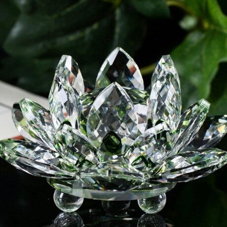 Flor De Loto Mediana Verde
