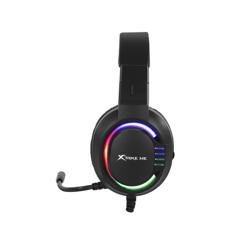 Auricular Gamer Xtrike Para Consolas O PC Con Luces RGB Auricular Gamer Xtrike Para Consolas O PC Con Luces RGB