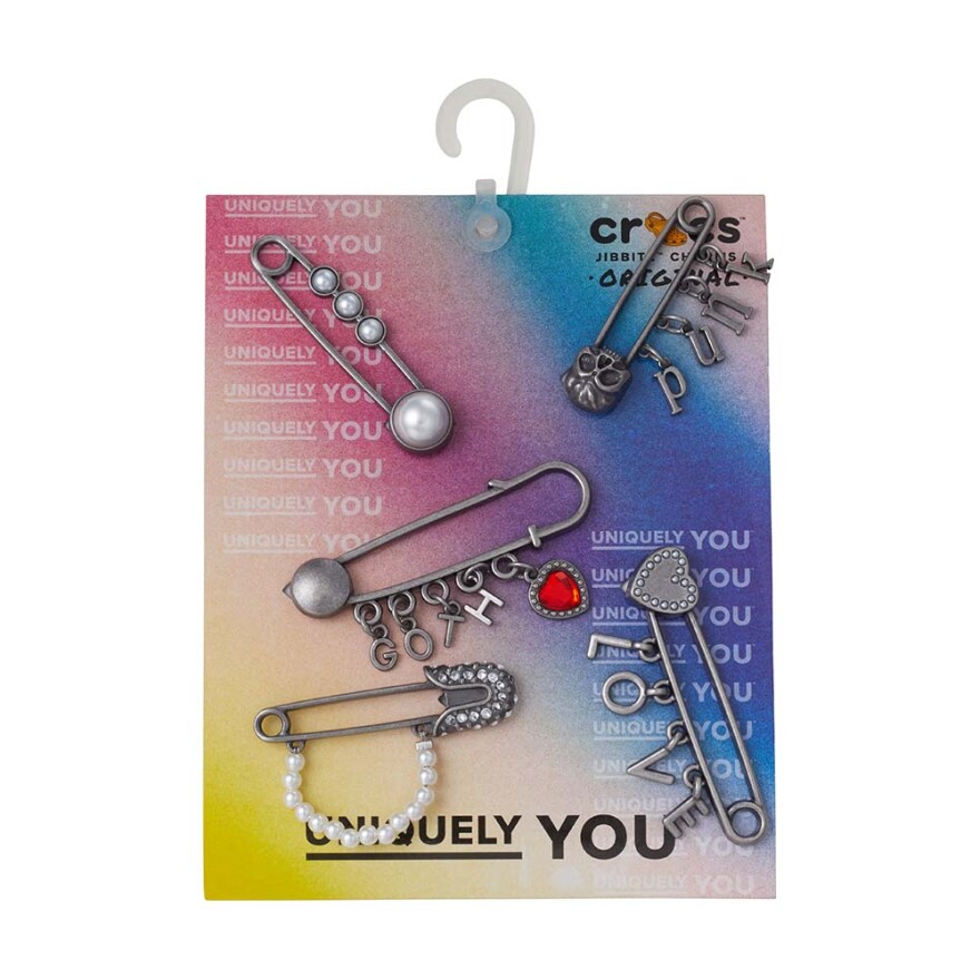 Jibbitz LovePunkGothPin 5 Pack Multicolor