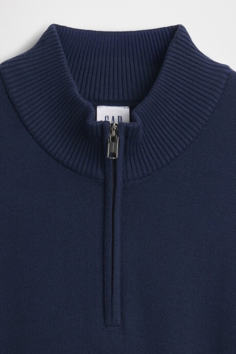 Buzo Medio Cierre Hombre Tapestry Navy