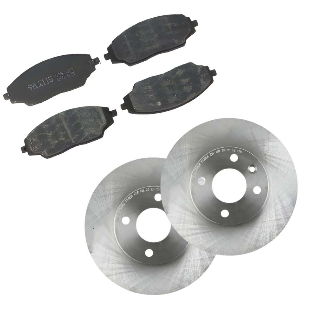 KIT DE DISCOS CON PASTILLAS 