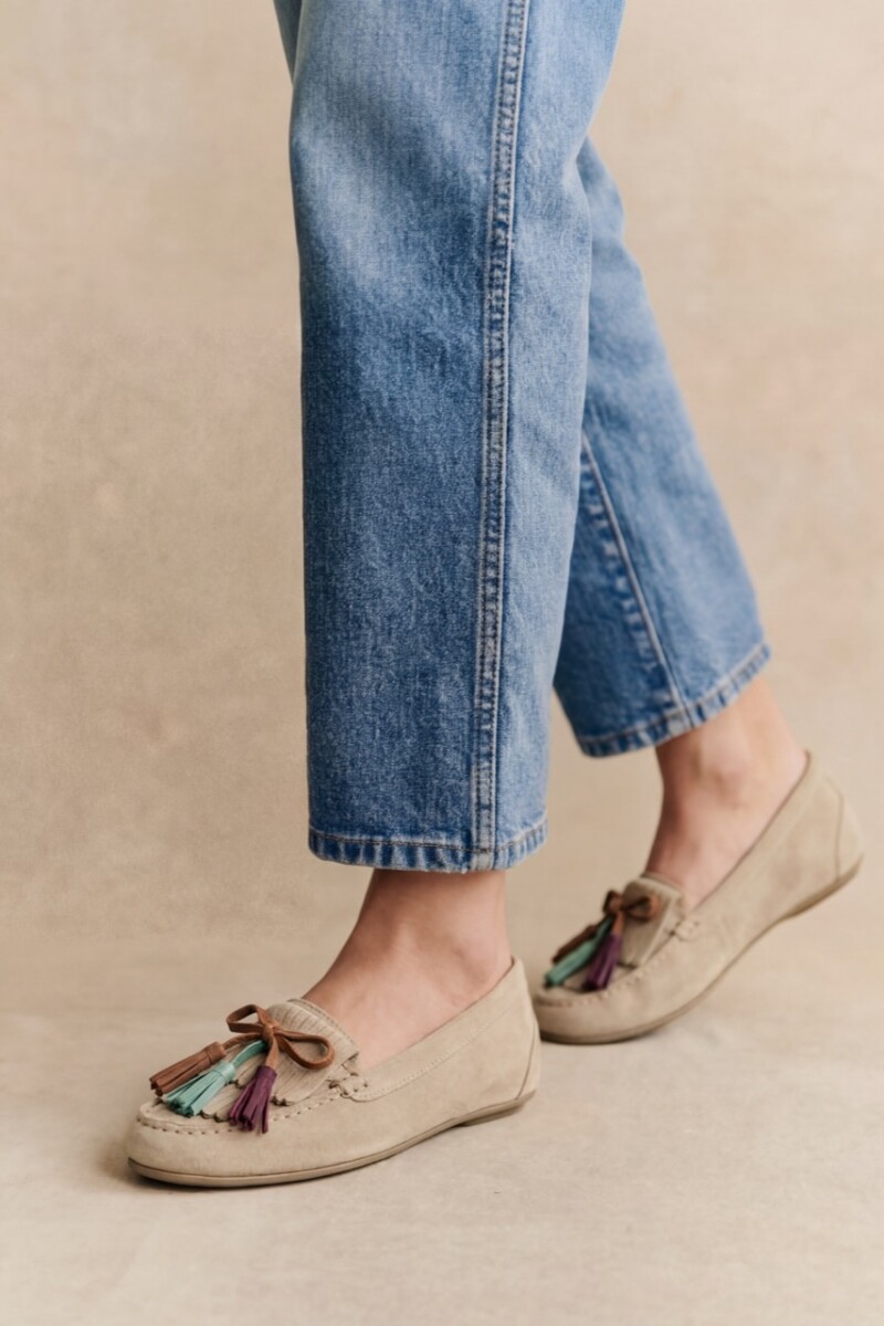 Mocasin Gamuza Vison