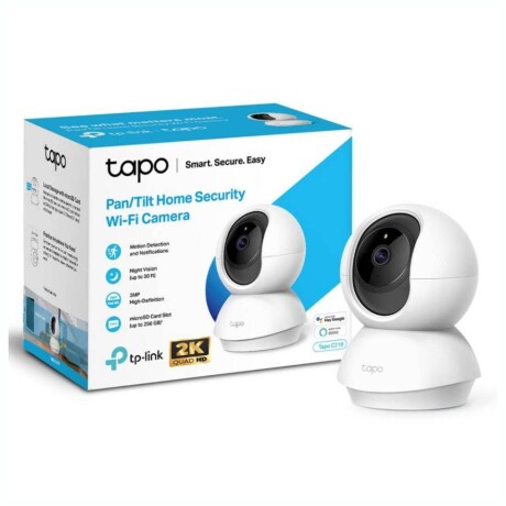 Cámara De Vigilancia TP-LINK C210 2K WiFi Rotatoria 360° Cámara De Vigilancia TP-LINK C210 2K WiFi Rotatoria 360°