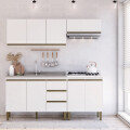 KIT DE COCINA MODELO MARGARIDA 4 MÓDULOS COLOR BLANCO Kit De Cocina Modelo Margarida 4 Módulos Color Blanco