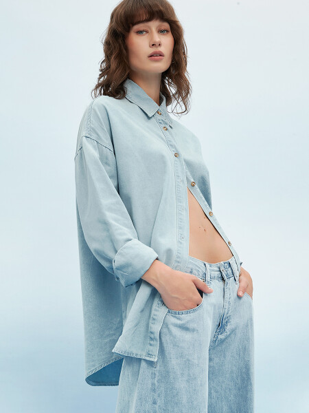 CAMISA SICILIA AZUL CLARO