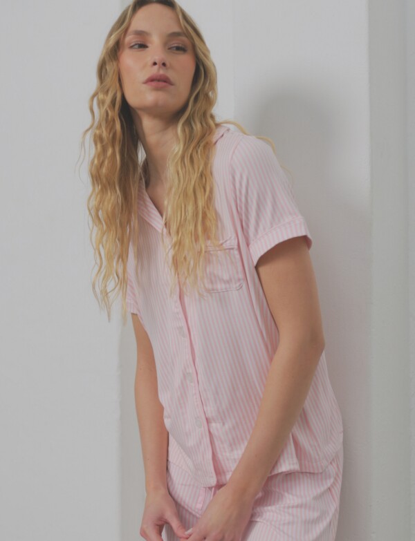 Pijama Con Pantalon ROSA