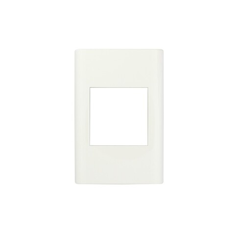 PLACA REGGIO UP C/BASTIDOR 1 Mod DOBLE BLANCA PLACA REGGIO UP C/BASTIDOR 1 Mod DOBLE BLANCA