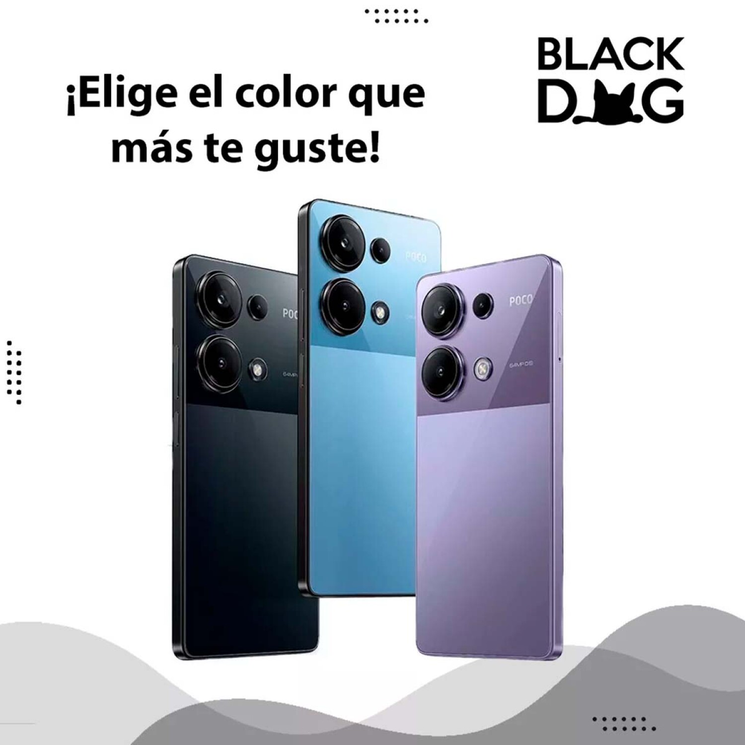 Xiaomi Poco M6 Pro Lte 512gb 12gb Ram 64 Mp Ois — Black Dog