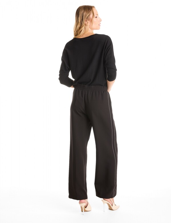 Buzo Dolman Escote V NEGRO