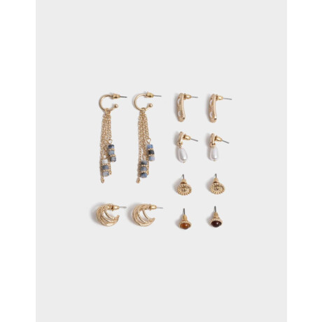 Aros Sets Resina Dorado