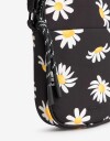 Complemento Marroquinería Nylon Porta Celular Con Asa Regulable - Estampado Flores