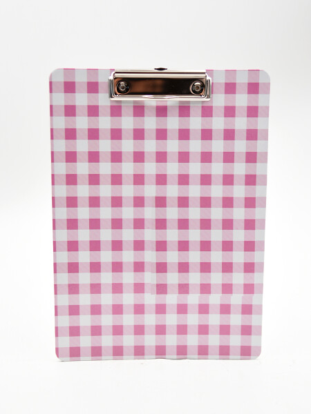 TABLA ESTAMPADA C/PINZA ROSADO