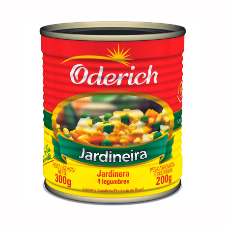 ENLATADO JARDINERA (4 LEGUMBRES) ODERICH LATA 200GRS ENLATADO JARDINERA (4 LEGUMBRES) ODERICH LATA 200GRS