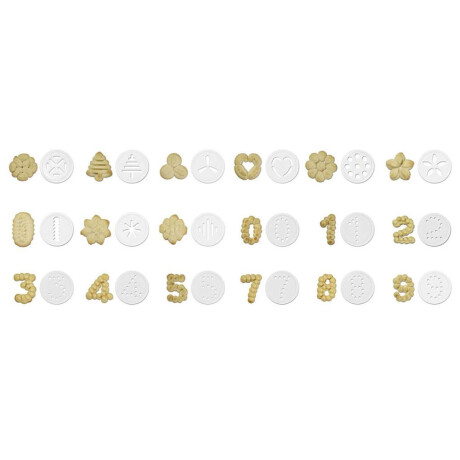 Juego De Pistola De Galletitas Y Moldes 25 Piezas