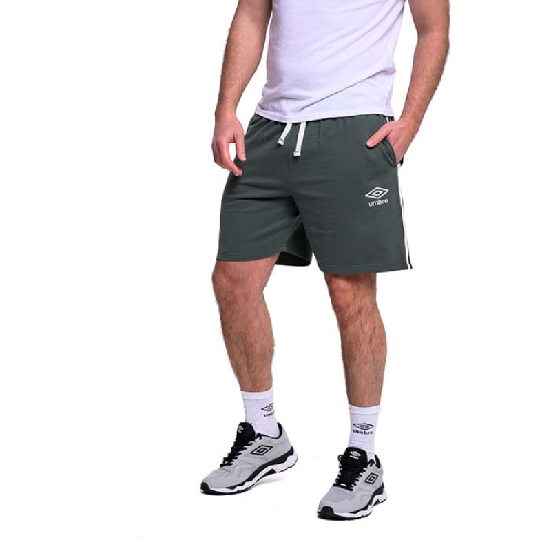 Short Umbro Tape de Hombre - 20106026 Verde-negro