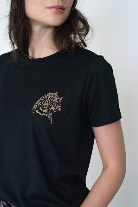 Remera Cheetah Black Remera Cheetah Black