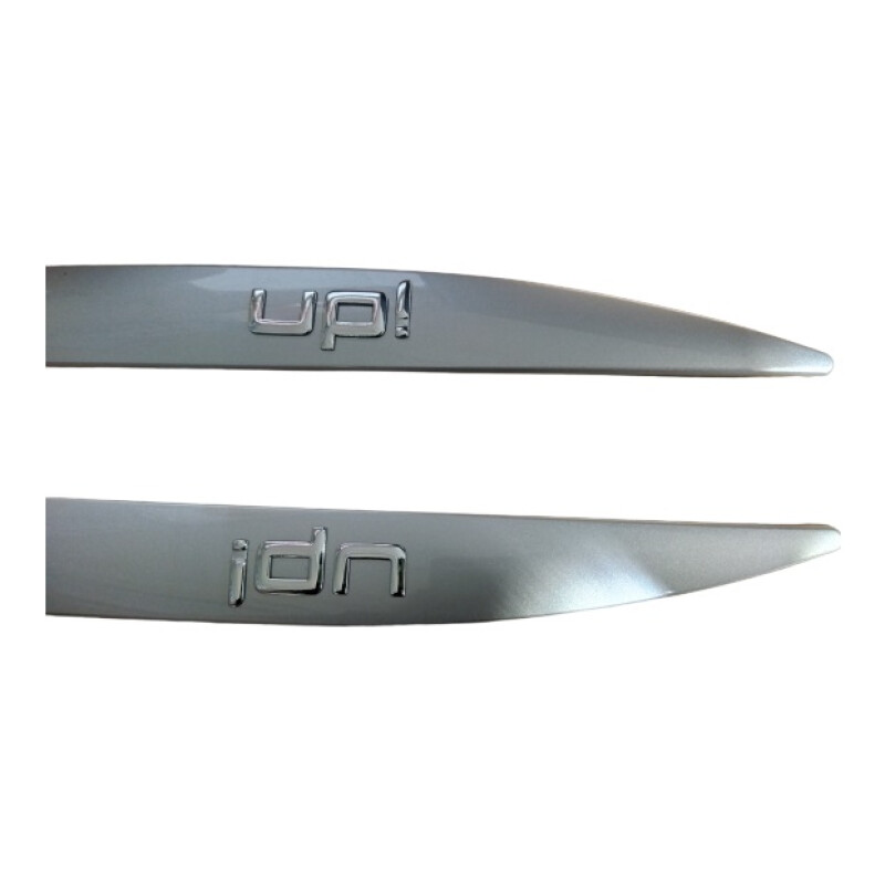 JUEGO DE MOLDURAS UP PLATA CON RELIEVE (CROMADO) (OUTLET) Juego De Molduras Up Plata Con Relieve (cromado) (outlet)