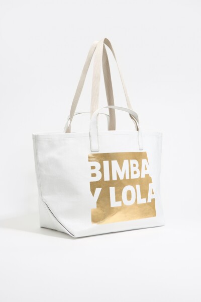 BOLSO SHOPPER Blanco