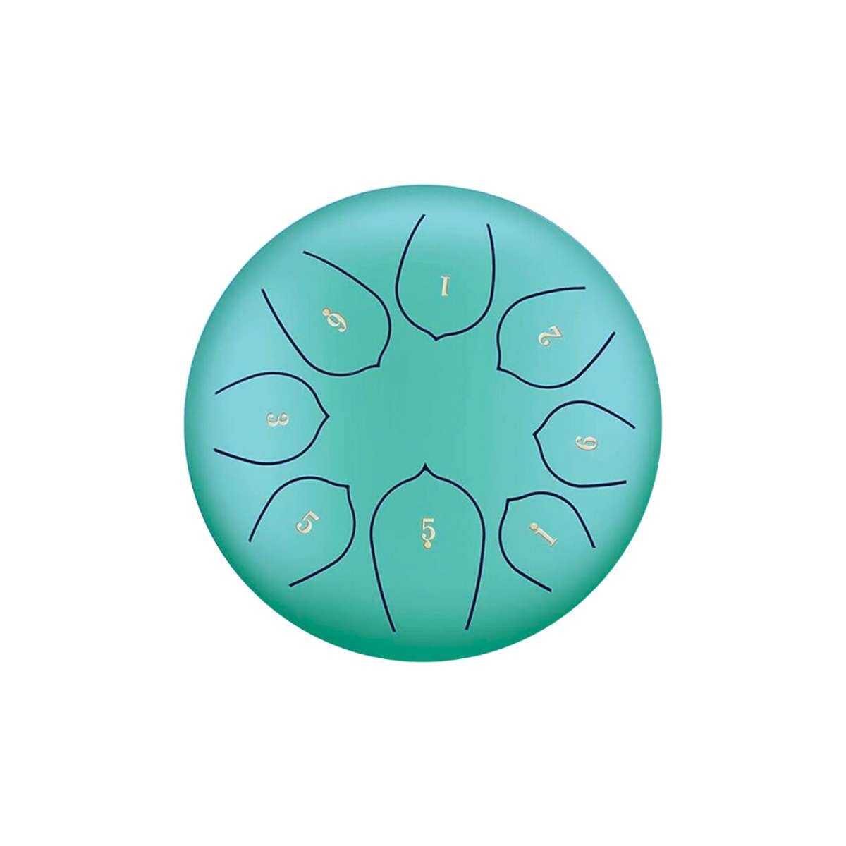 Tambor instrumento musical mediano - Verde 