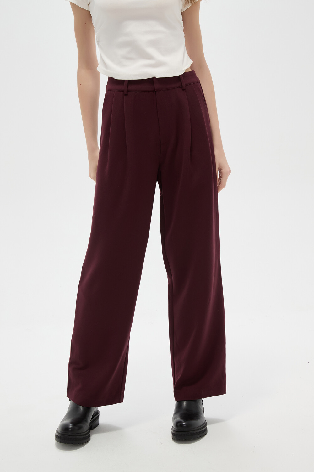 Pantalon Delune Cereza Oscuro