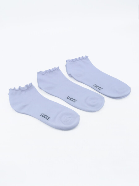 MEDIAS PACK X 3 NEGRO