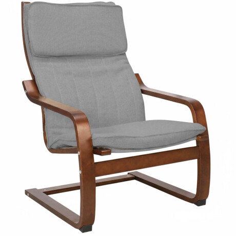 SILLÓN TELA GRIS FLEX PRO