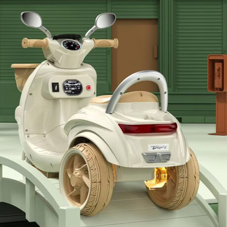 Moto Scooter Infantil a Batería Bebesit Scooby Rosa