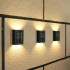 Set x2 Foco Solar Aplique Pared Sensor Fotocelula Exterior Set x2 Foco Solar Aplique Pared Sensor Fotocelula Exterior