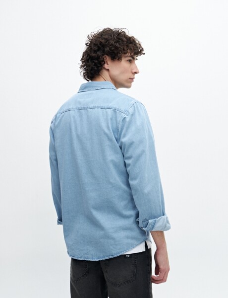 Camisa Bran Light Blue