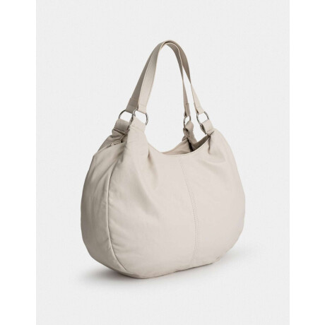 Cartera Saca Negro Blanco Crudo