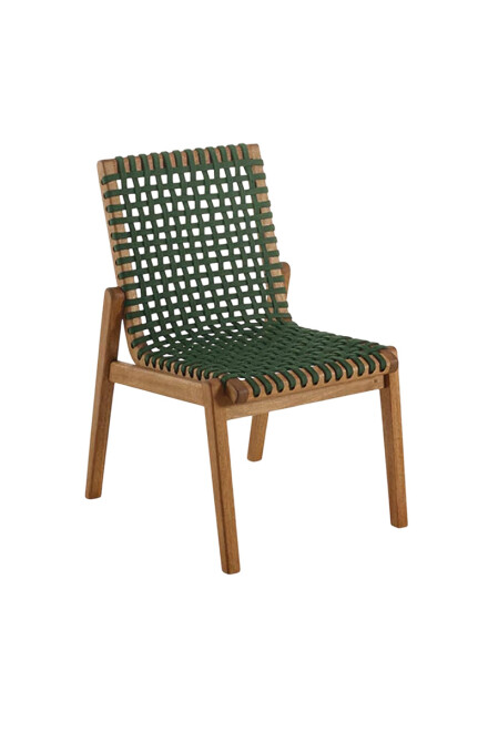 TRACO SILLA SILLA TRACO CUERDA VERDE 56x62x85CM JATOBA