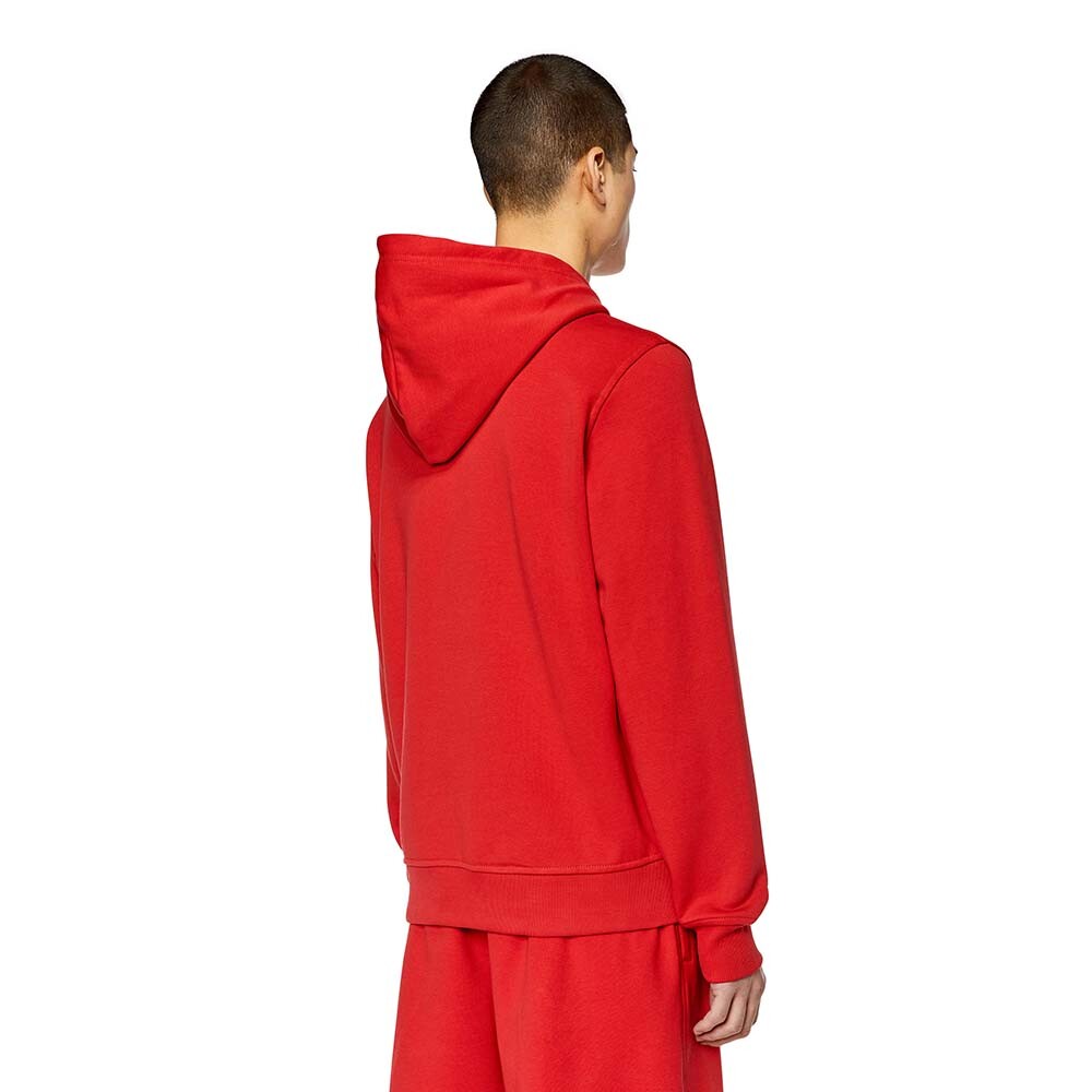S-Ginn-Hood-Div - Hombre Ribbon Red