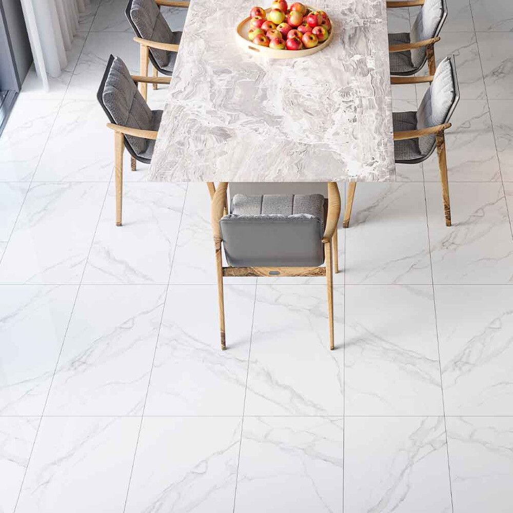 SEMIGRES CALACATA LIGHT POLIDO "A" 45X89 CM Semigres Calacata Light Polido "a" 45x89 Cm