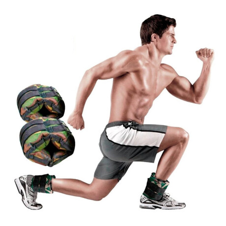Tobi Pesas Par 5kg Entrenamiento Tobilleras Camuflada Tobi Pesas Par 5kg Entrenamiento Tobilleras Camuflada